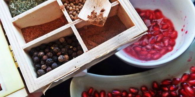 Рецепт имбирно-гранатового чай