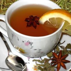 Рецепт Лимонно-мятного чай Живая вода