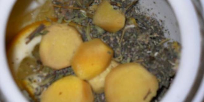 Рецепт лимонно-мятного чай живая вода