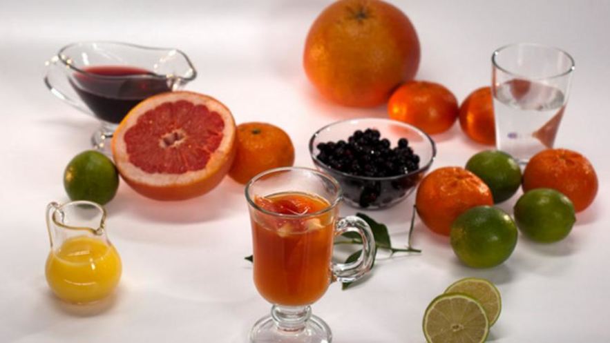 Рецепт мандаринового чая