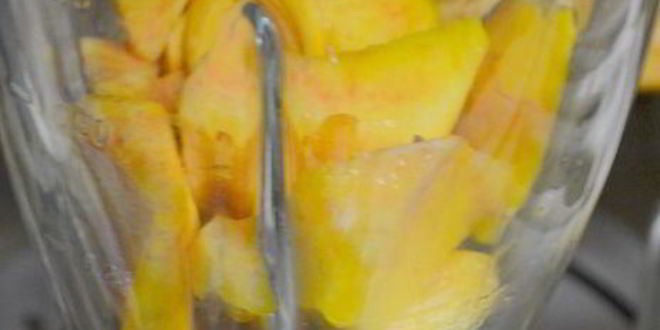 Рецепт персикового холодного чая