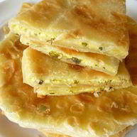 Рецепт Плациндов с творогом и зеленью