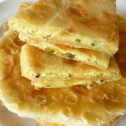 Рецепт Плациндов с творогом и зеленью