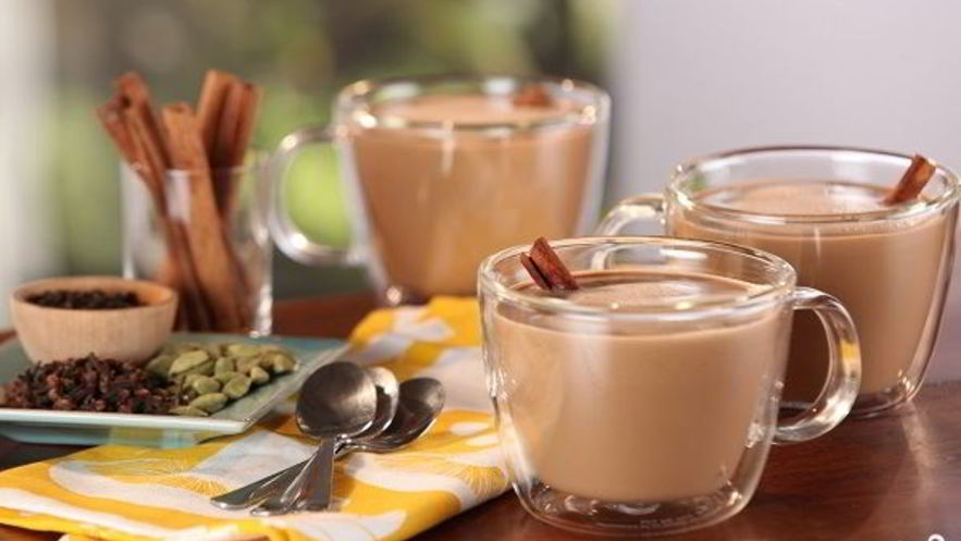 Рецепт пряного чая латте