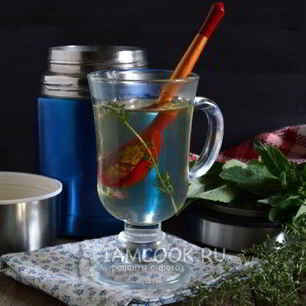 Рецепт Травяного чая в термосе