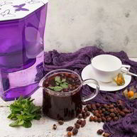 Рецепт Витаминного чая с черной смородиной и шиповником