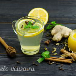 Рецепт Зеленого чая с имбирем и корицей