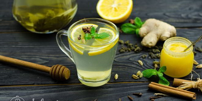Рецепт зеленого чая с имбирем и корицей