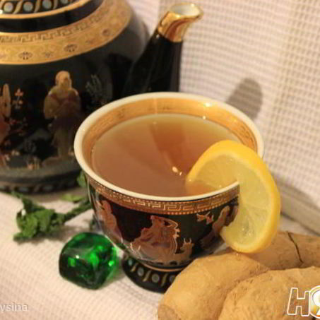 Рецепт Зеленого чая с имбирем