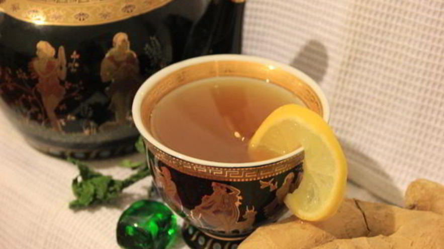Рецепт зеленого чая с имбирем
