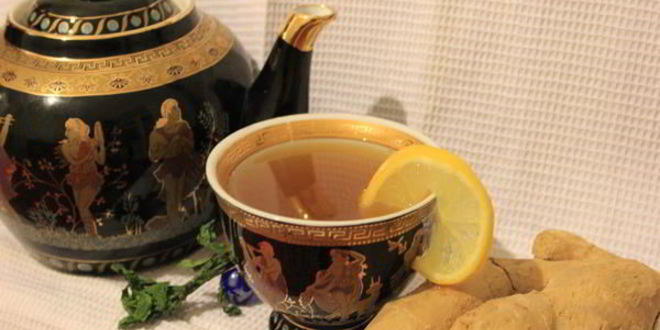 Рецепт зеленого чая с имбирем