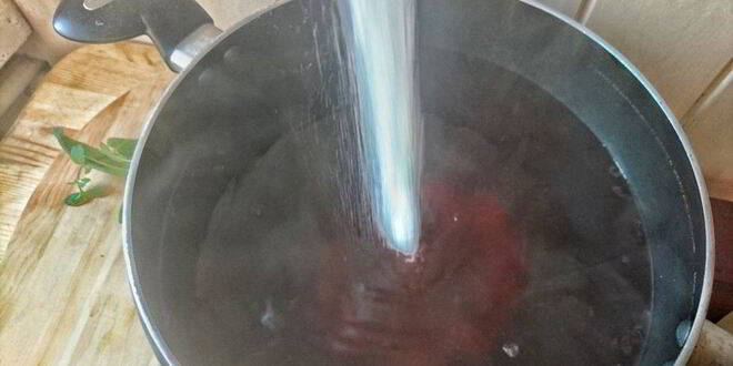 Рецепт чайного напитка с ежевикой и мятой