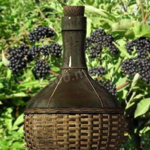 Рецепт Домашнего вина из бузины