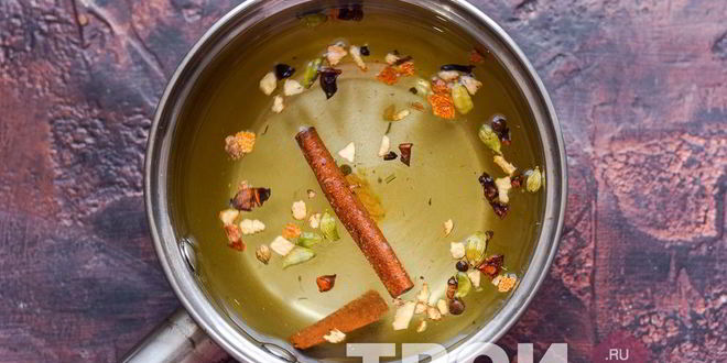 Рецепт белого глинтвейна