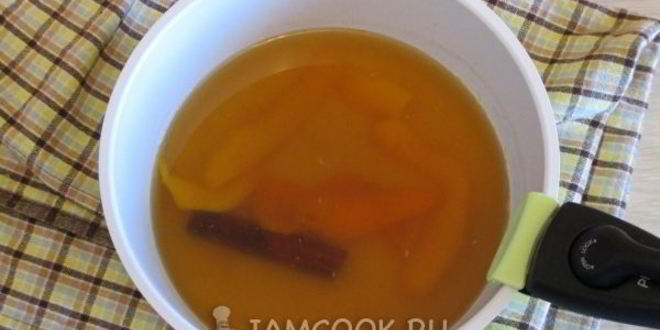 Рецепт глинтвейна из белого вина