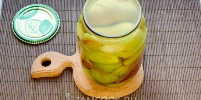 Рецепт груш в сиропе на зиму