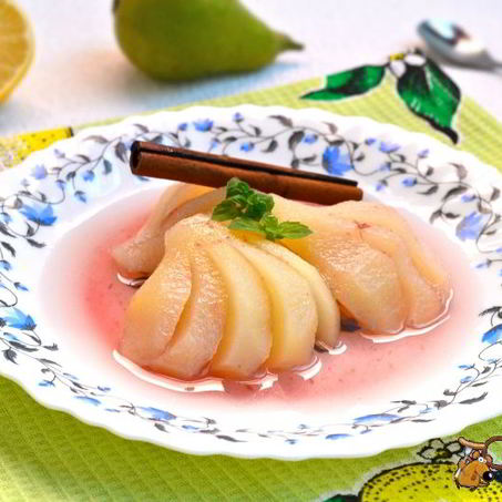 Рецепт Груш вареных в сиропе