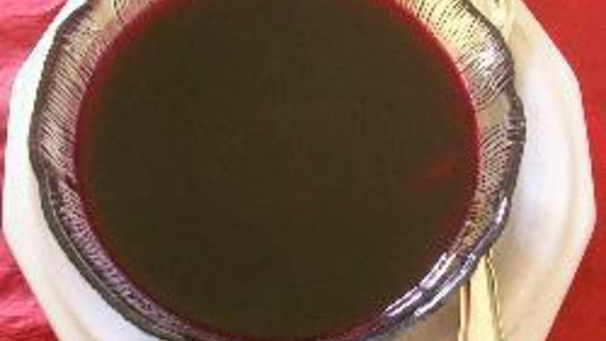 Рецепт киселя из черной бузины по-немецки