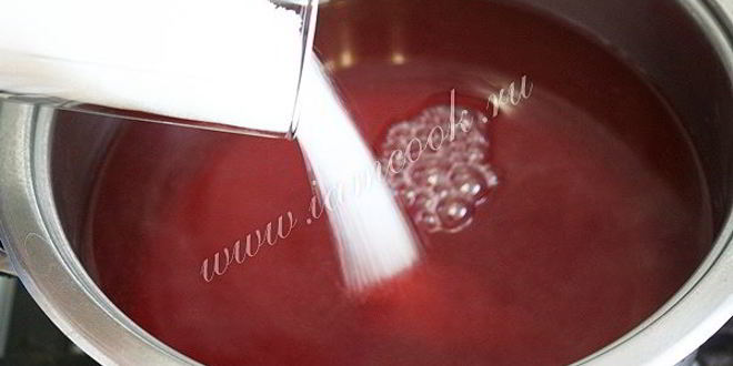 Рецепт киселя из клюквы