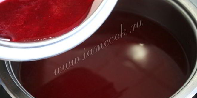 Рецепт киселя из клюквы