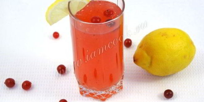 Рецепт киселя из клюквы