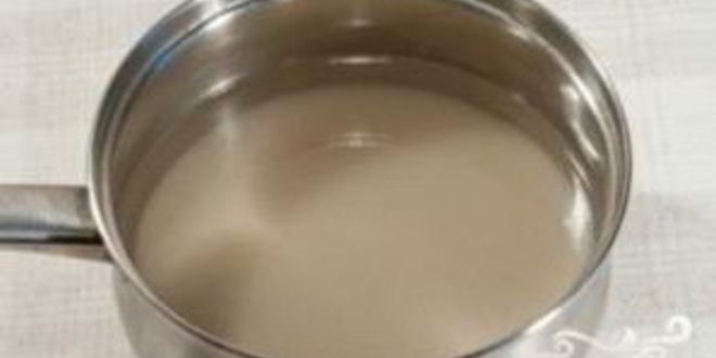 Рецепт киселя из малины