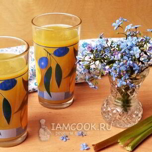 Рецепт Киселя из ревеня