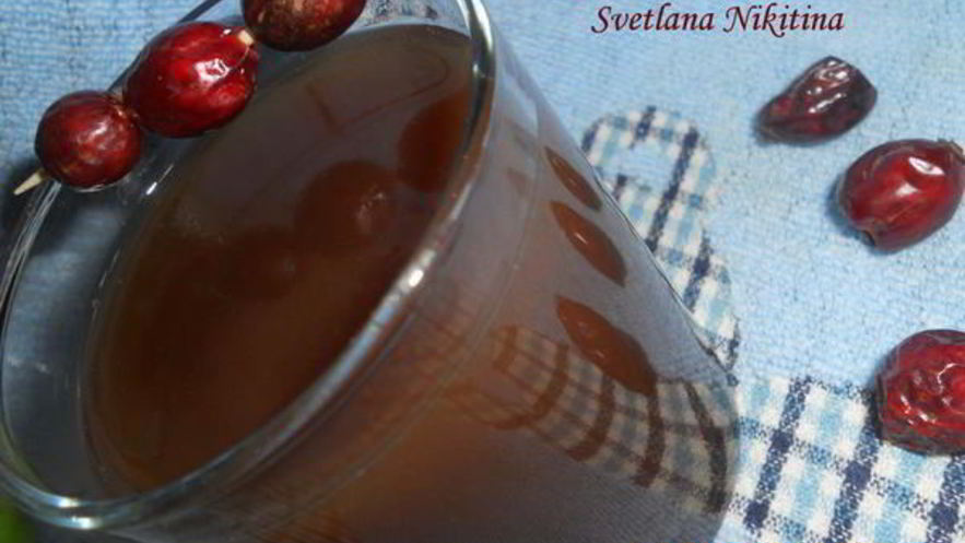 Рецепт киселя из шиповника