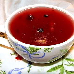 Рецепт Киселя из замороженной черники