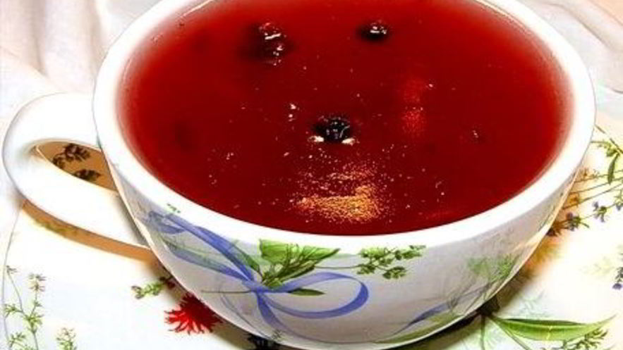 Рецепт киселя из замороженной черники