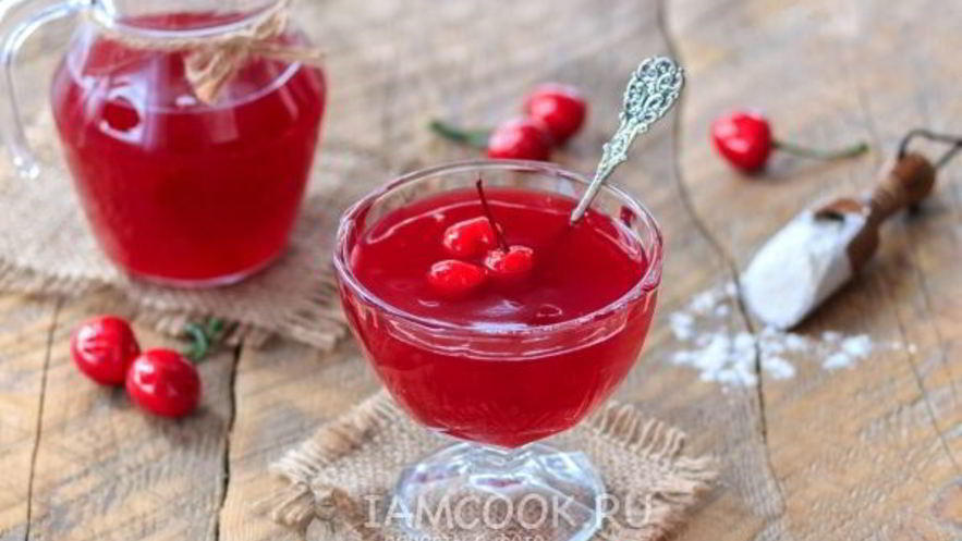 Рецепт киселя из замороженной вишни