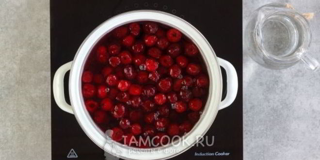 Рецепт киселя из замороженной вишни