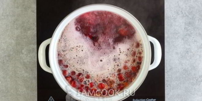 Рецепт киселя из замороженной вишни