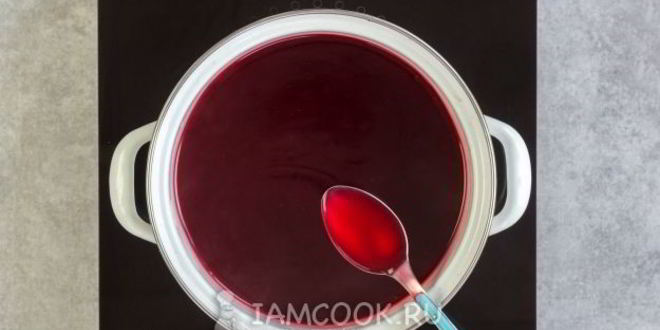 Рецепт киселя из замороженной вишни