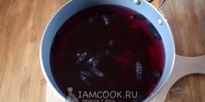 Рецепт киселя из жимолости