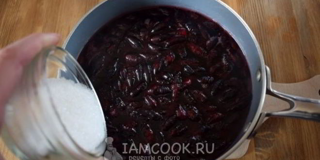 Рецепт киселя из жимолости