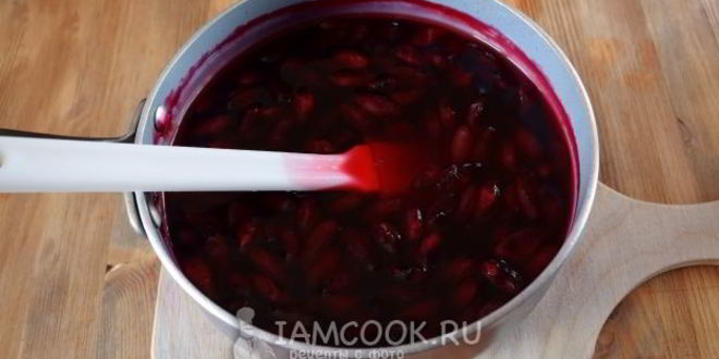 Рецепт киселя из жимолости