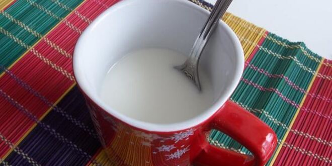 Рецепт киселя клюквенного горячего со сливками