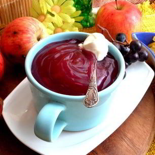 Рецепт Киселя Осеннего виноград