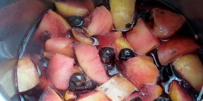 Рецепт киселя осеннего виноград