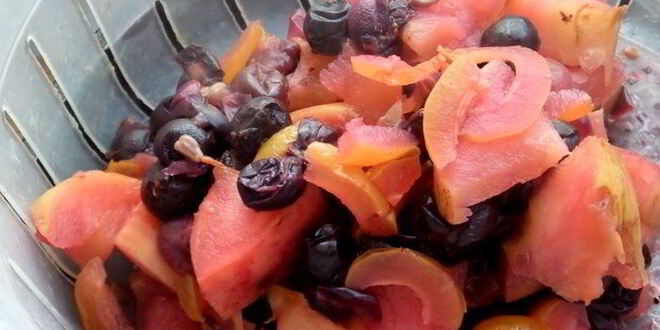 Рецепт киселя осеннего виноград