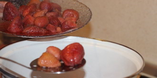 Рецепт клубничного киселя