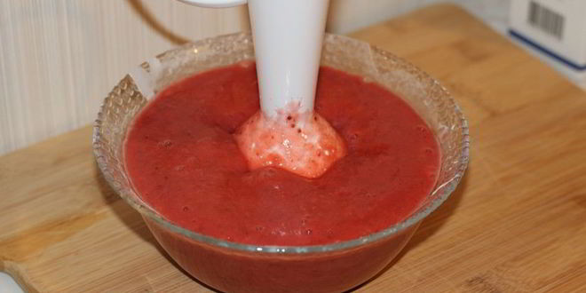 Рецепт клубничного киселя