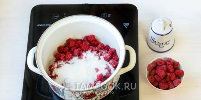 Рецепт малинового киселя