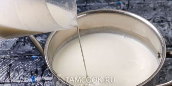 Рецепт молочного киселя из картофельного крахмала