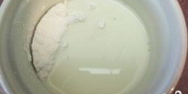 Рецепт молочного киселя