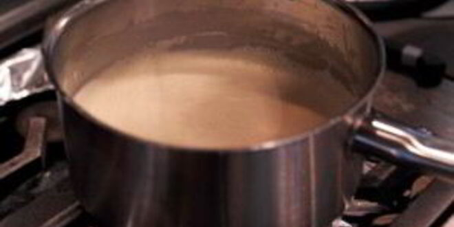 Рецепт молочного киселя