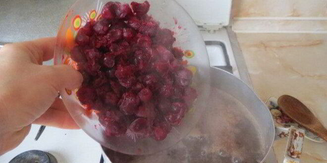 Рецепт вишневого киселя