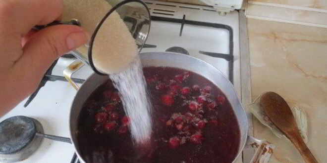 Рецепт вишневого киселя