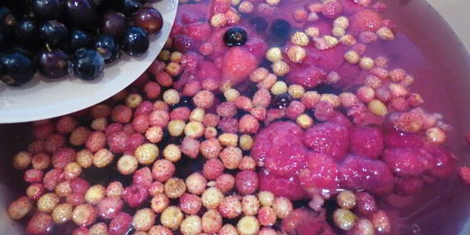 Рецепт ягодного киселя